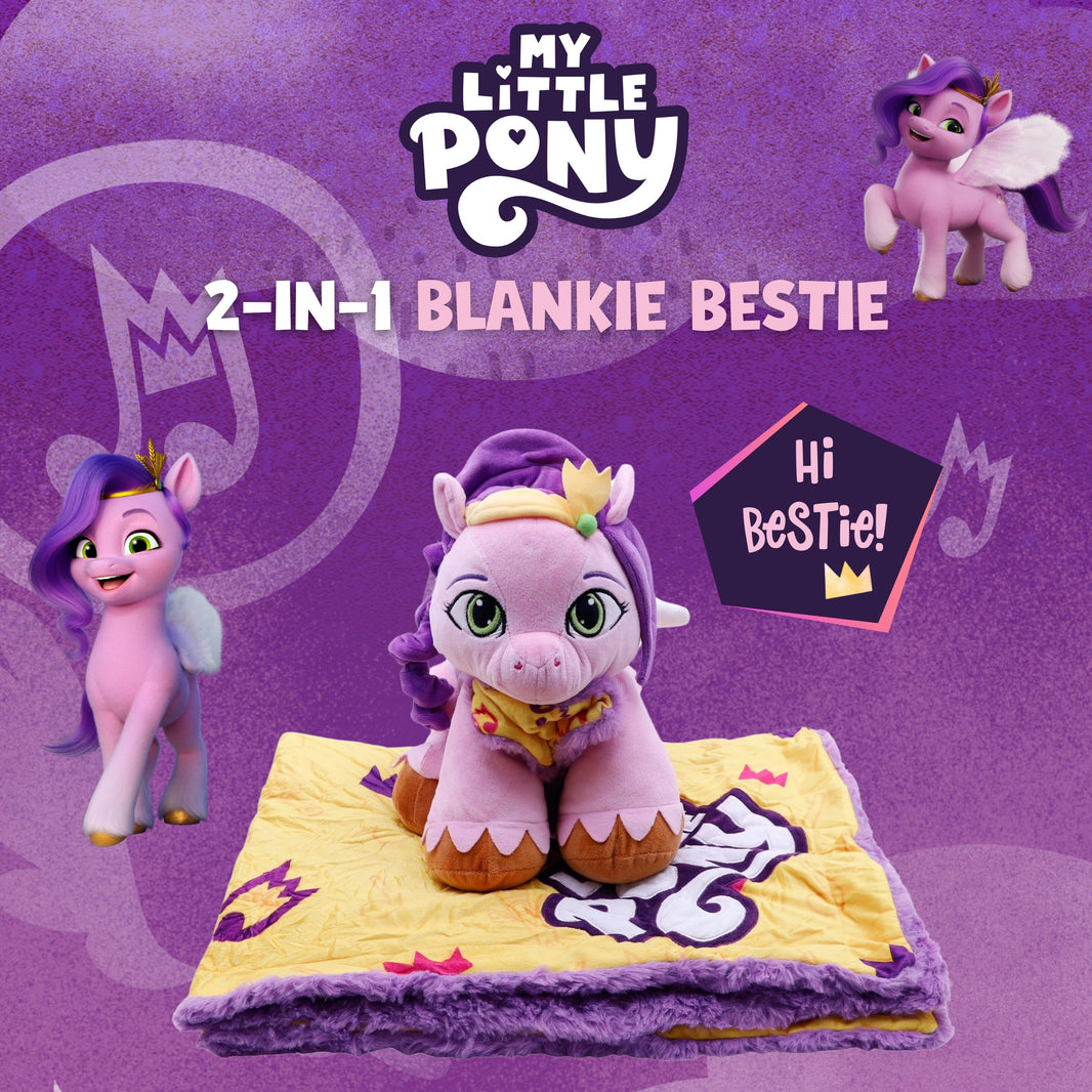 Hasbro | My Little Pony Pipp Blankie Bestie 2-in-1 Blanket & Stuffed Animal
