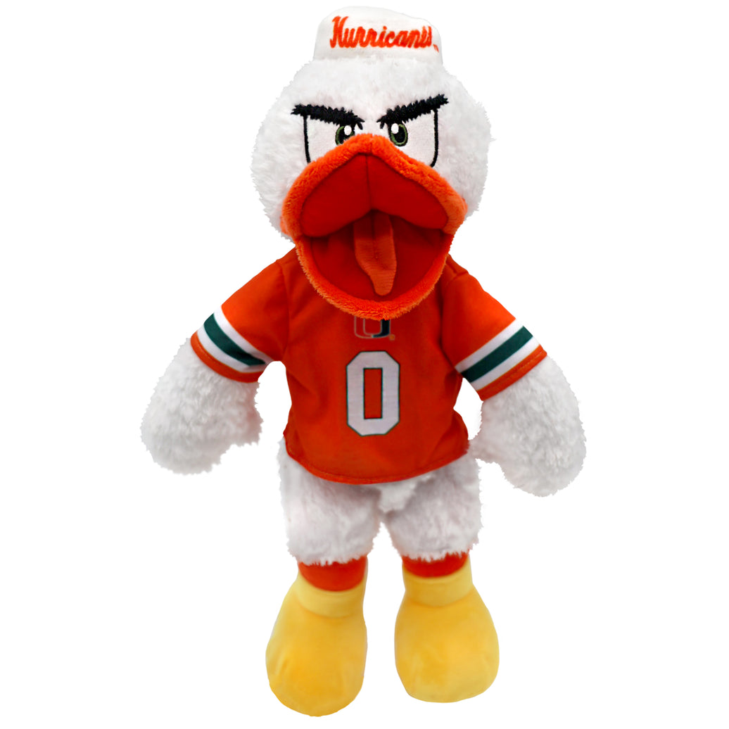 University of Miami Sebastian The Ibis 14 Inch Plush Figure "Wholesale"