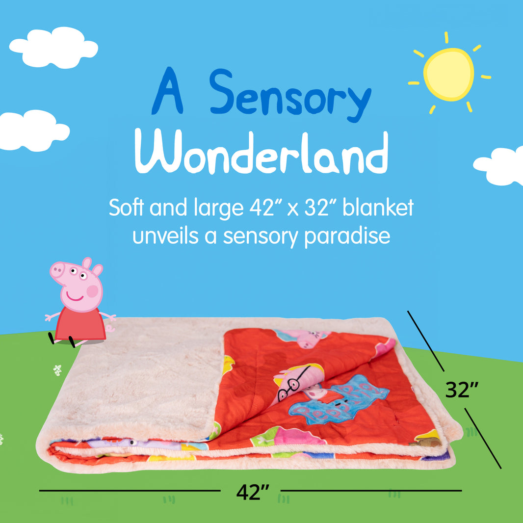 Hasbro | Peppa Pig Blankie Bestie 2-in-1 Blanket & Stuffed Animal