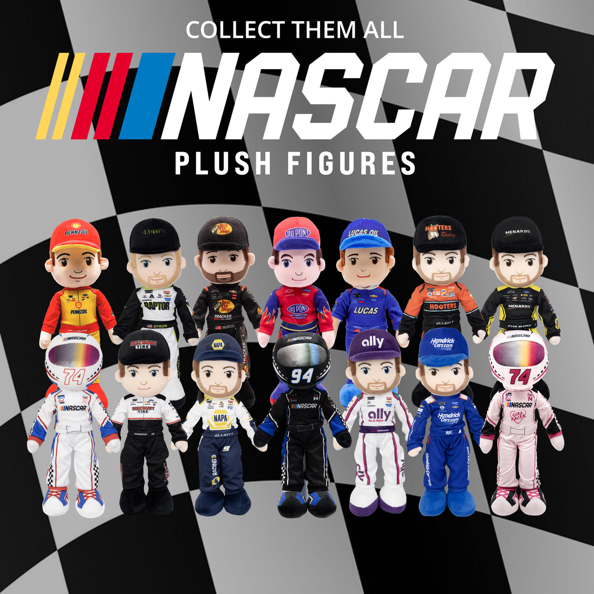 NASCAR | Team Penske Joey Logano 24” Plush Figure