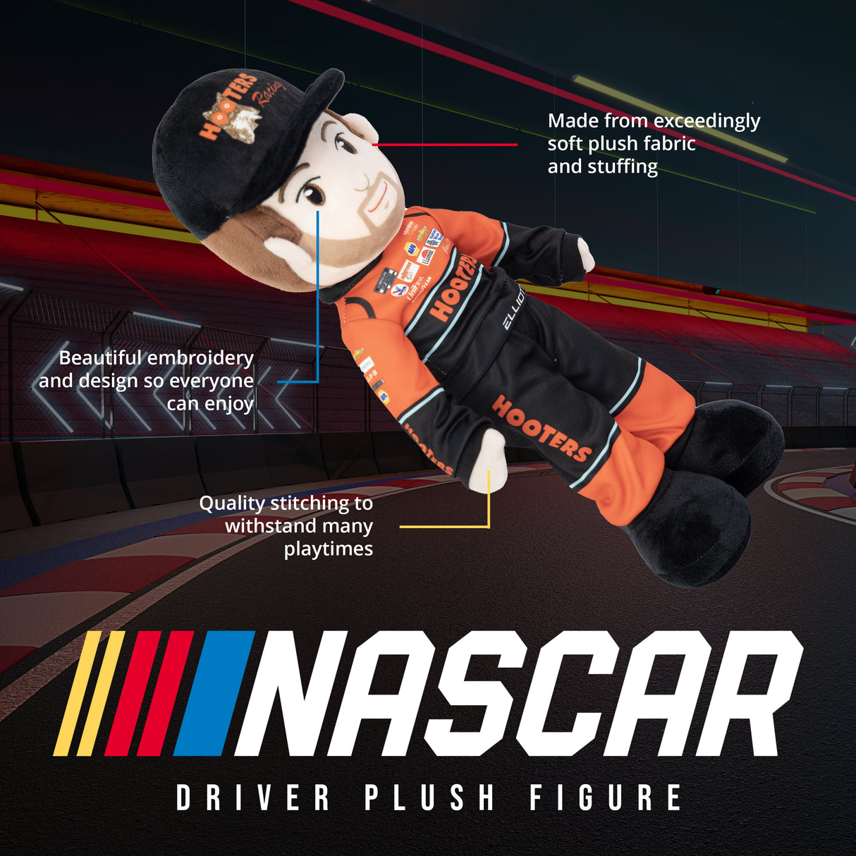 NASCAR | Hendrick Motorsports Chase Elliot 14" Plush Figure