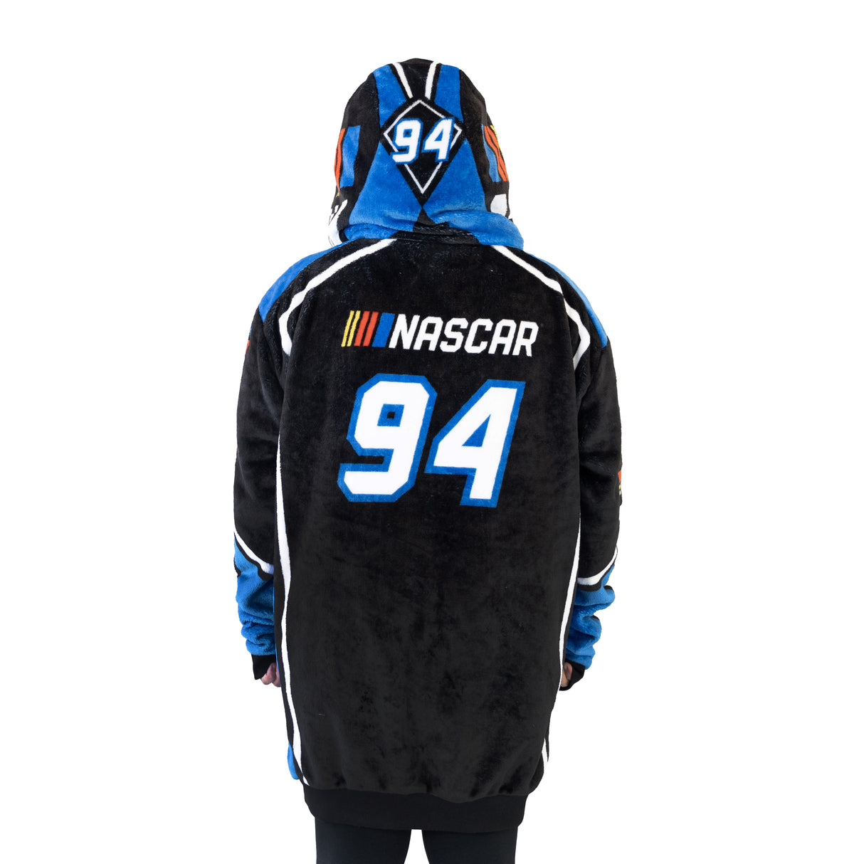 NASCAR | Black Racing Suit Snugible 2-in-1 Blanket Hoodie & Pillow