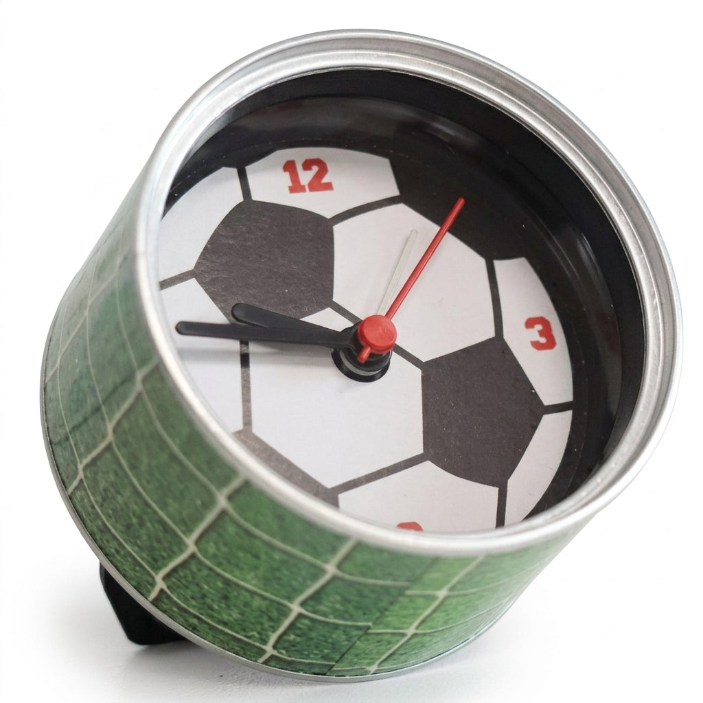 DEMDACO Big Sky Soccer Themed Desk Clock