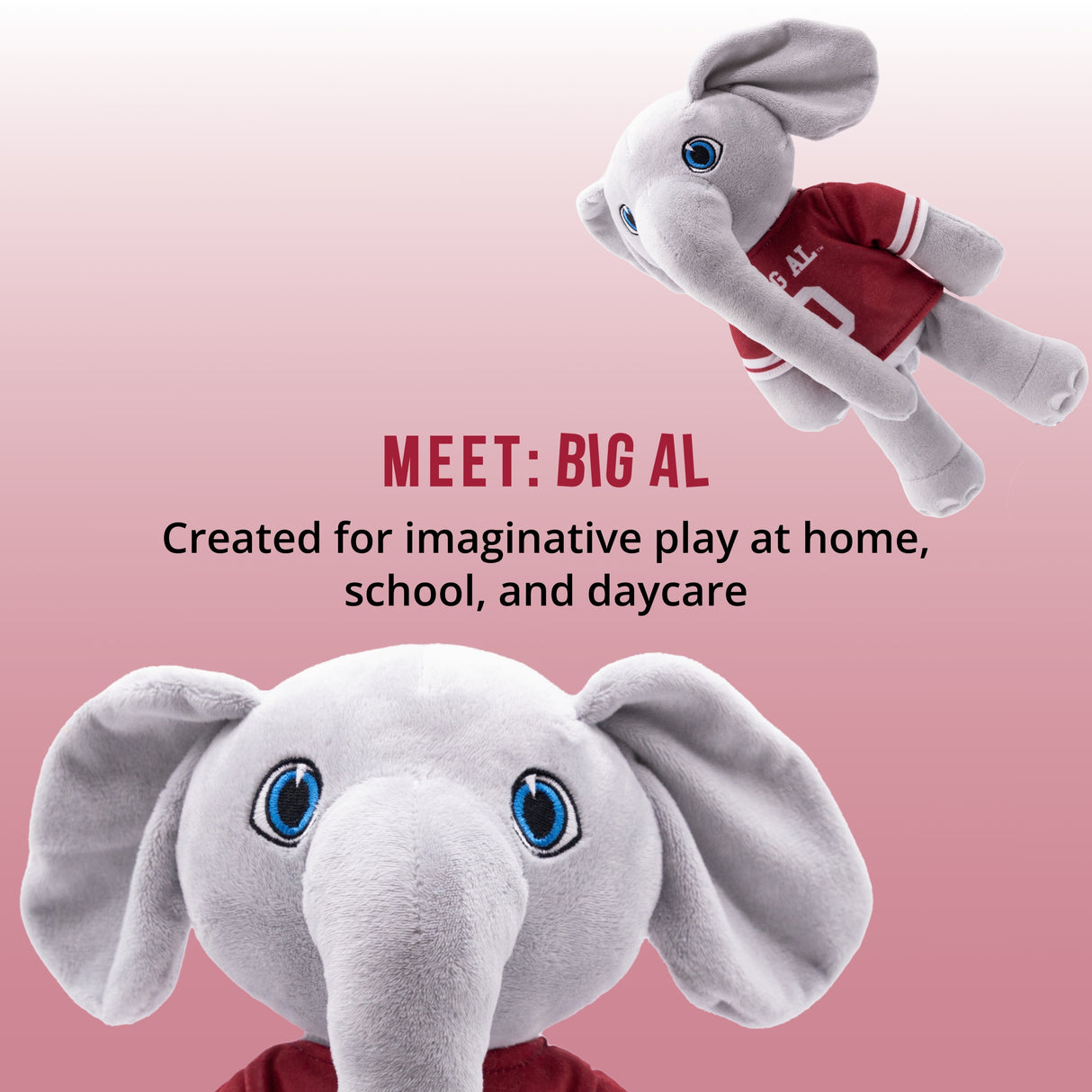 University of Alabama Big Al 14 Inch Plush Figure