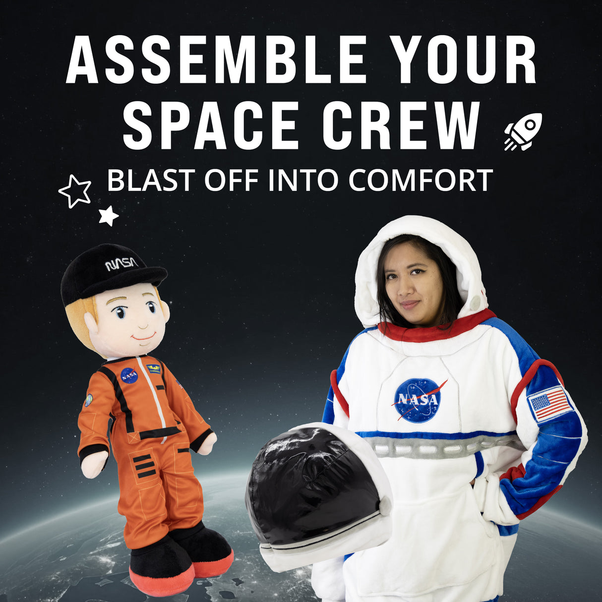 Astronaut Howie 14” Plush Figure