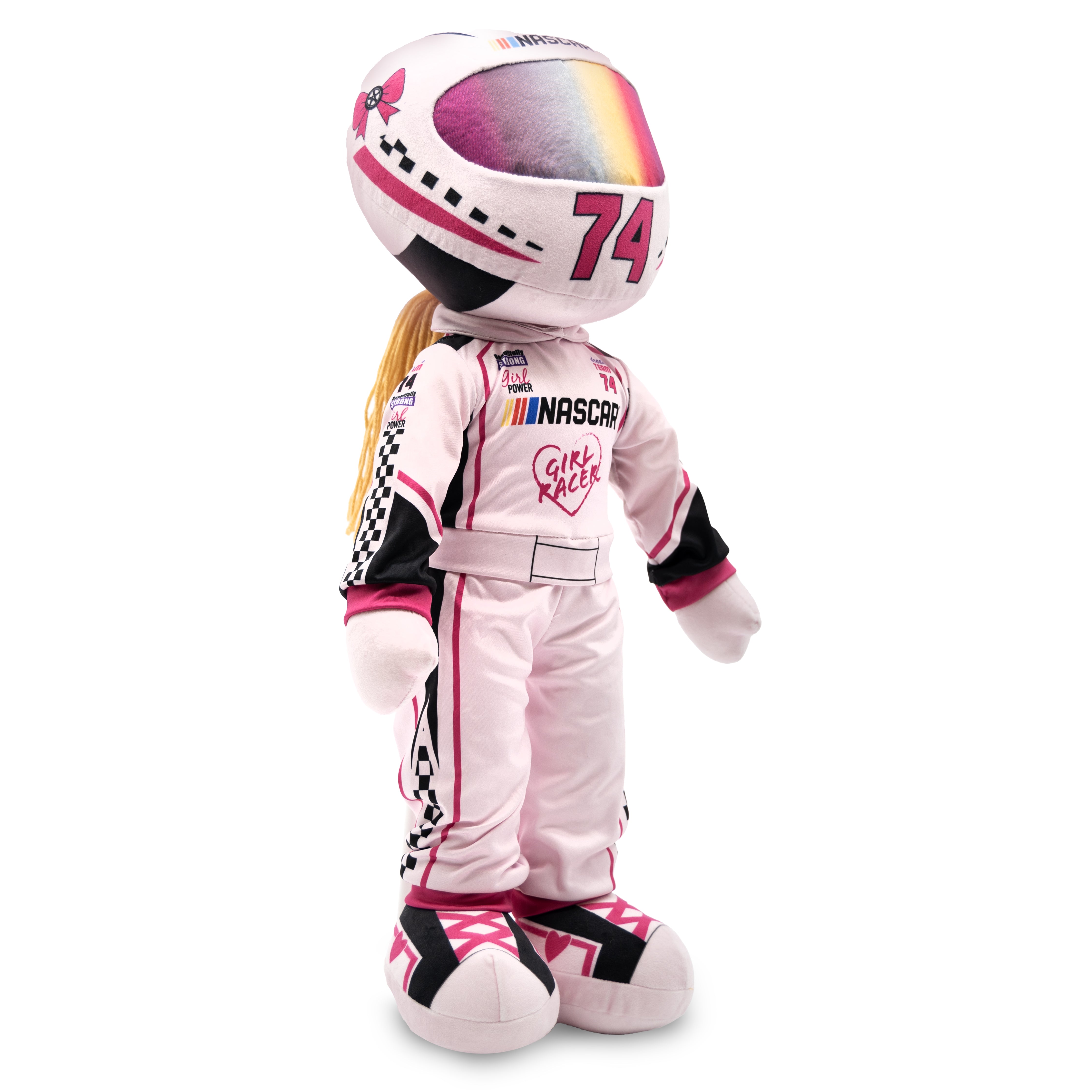 NASCAR | Sophie Speedster Racecar Driver 14" Plush Figure