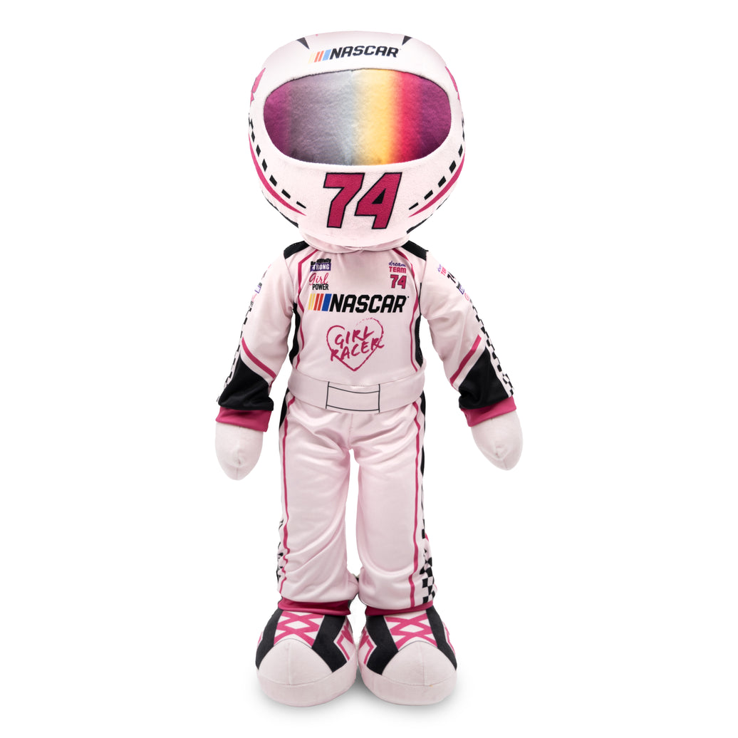NASCAR | Sophie Speedster Racecar Driver 14" Plush Figure