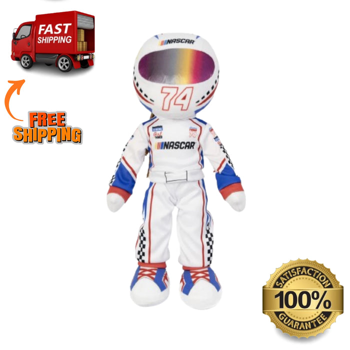 NASCAR Plush Sally Speedster Racecar Driver Toy Figure | Kids Gift 14"