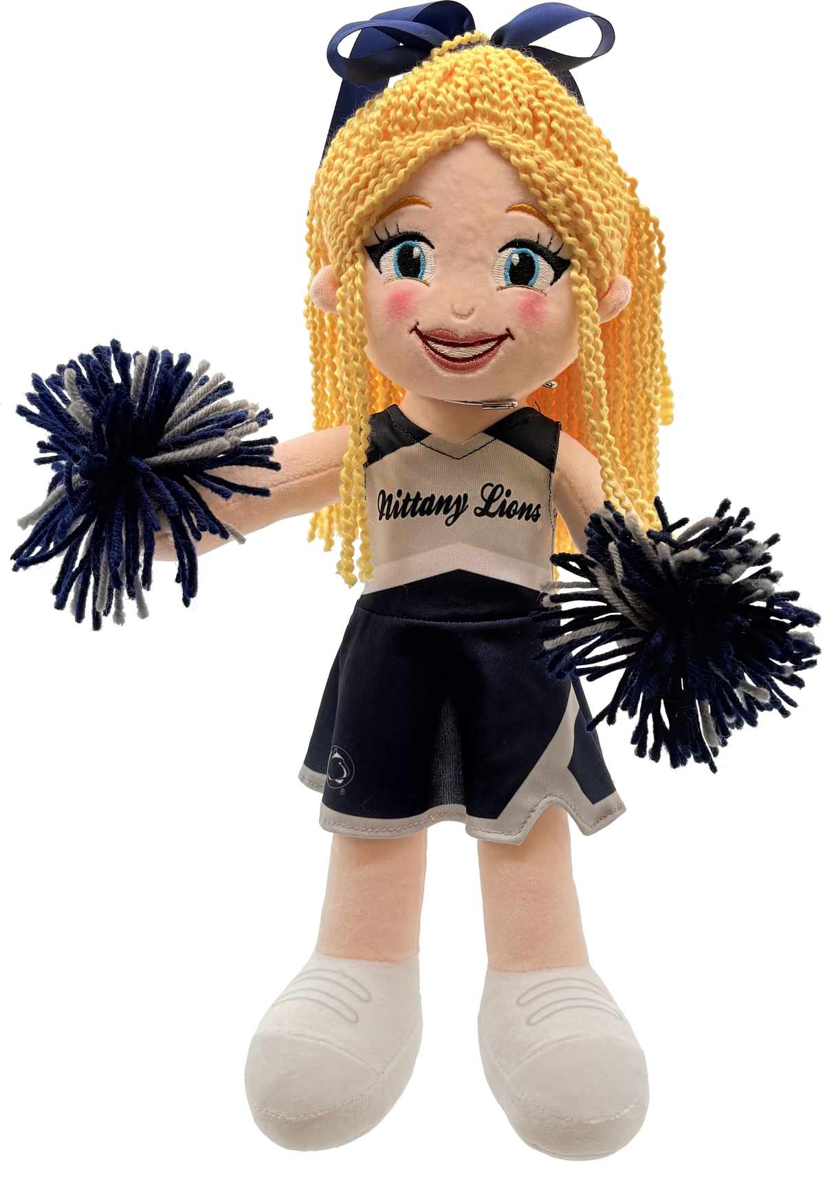 Pennsylvania State University Cheerleader Blonde 14" Plush Figure