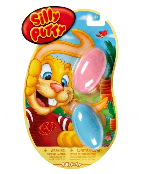Silly Putty Spring Colors 2-Pack - Peggable