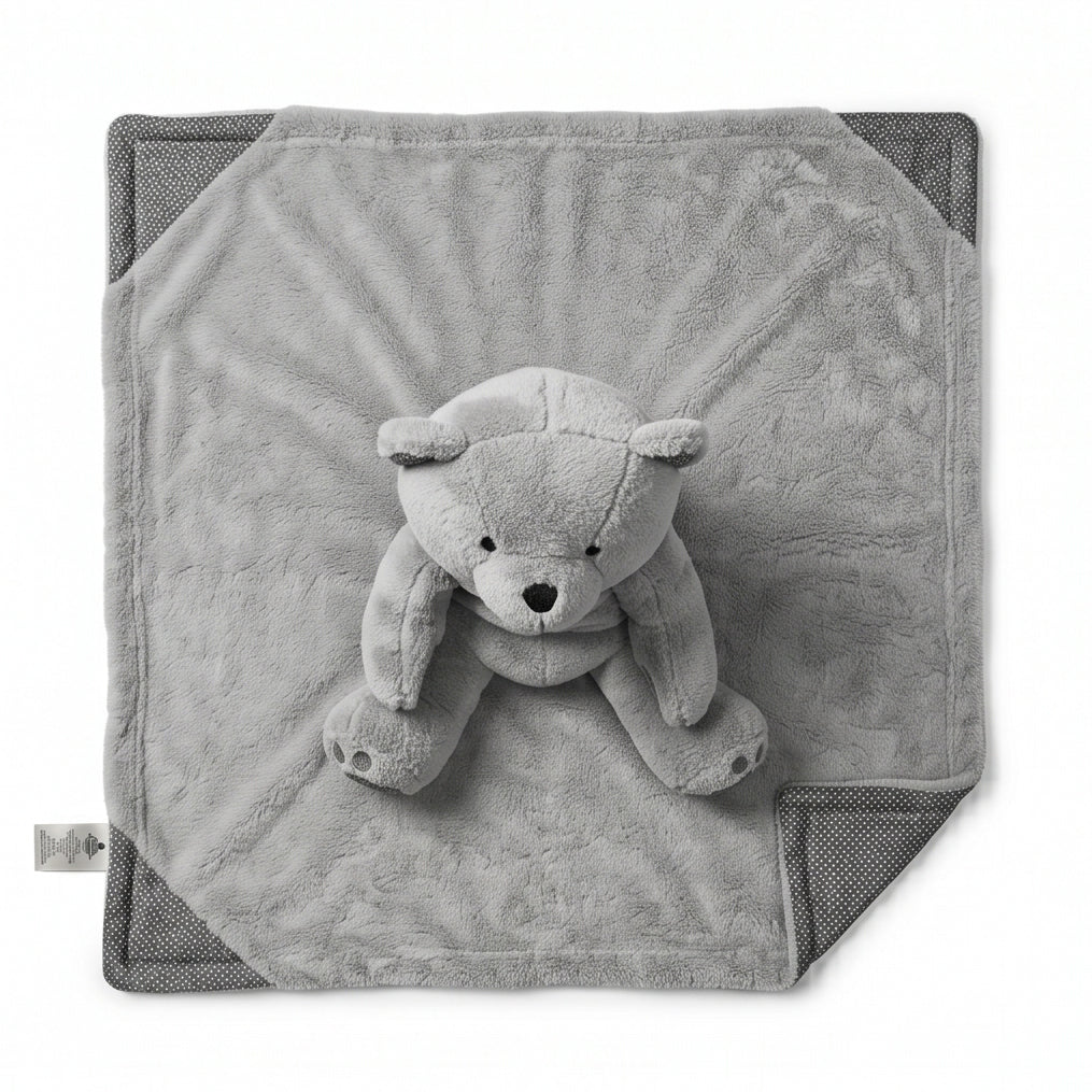Thirty One Valentines Day Blanket Buddy in Grey