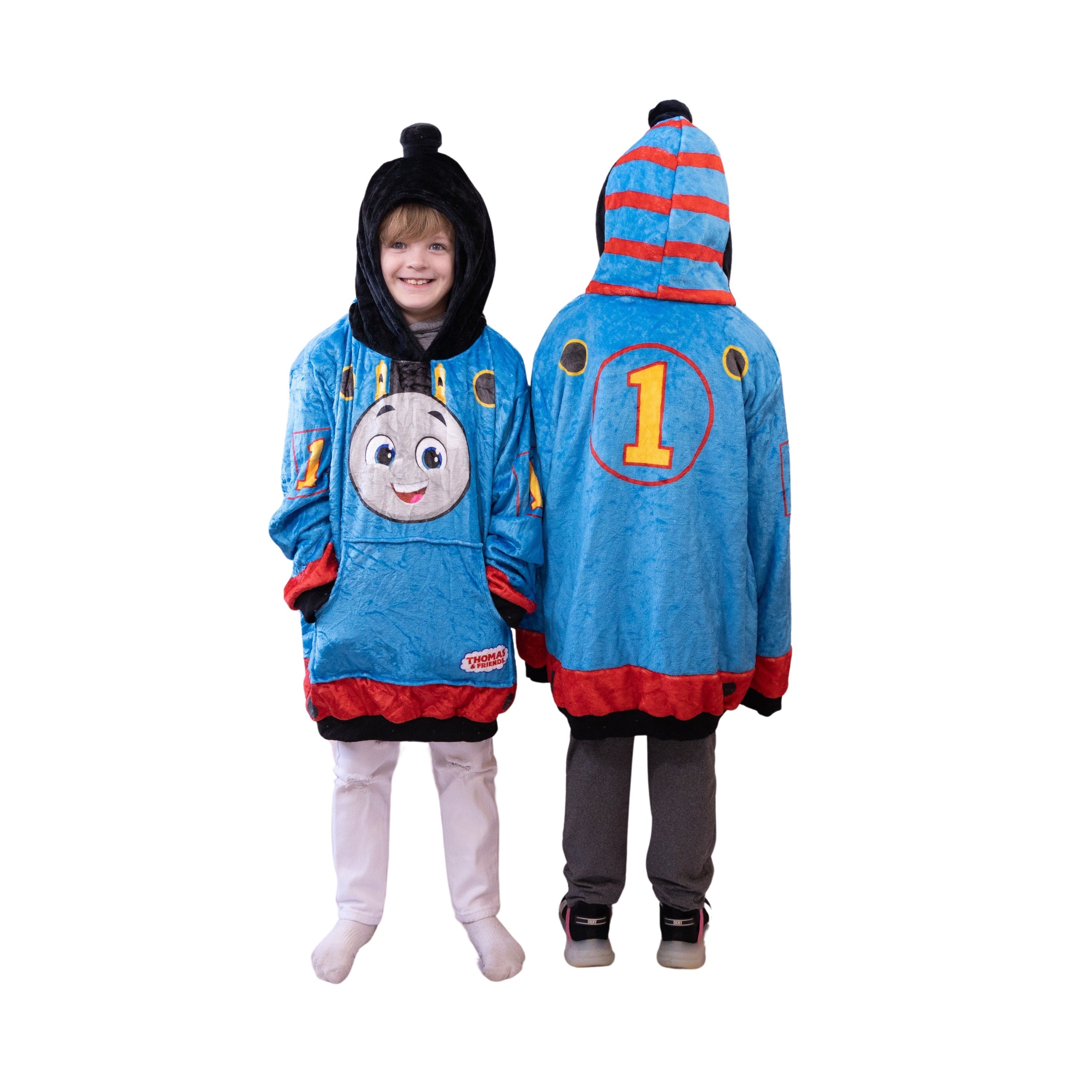 Thomas the Tank Engine Junior Size Snugible | Blanket Hoodie & Pillow
