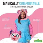Sesame Street Abby Cadabby Kids Snugible Blanket Hoodie Pillow Plush Pink
