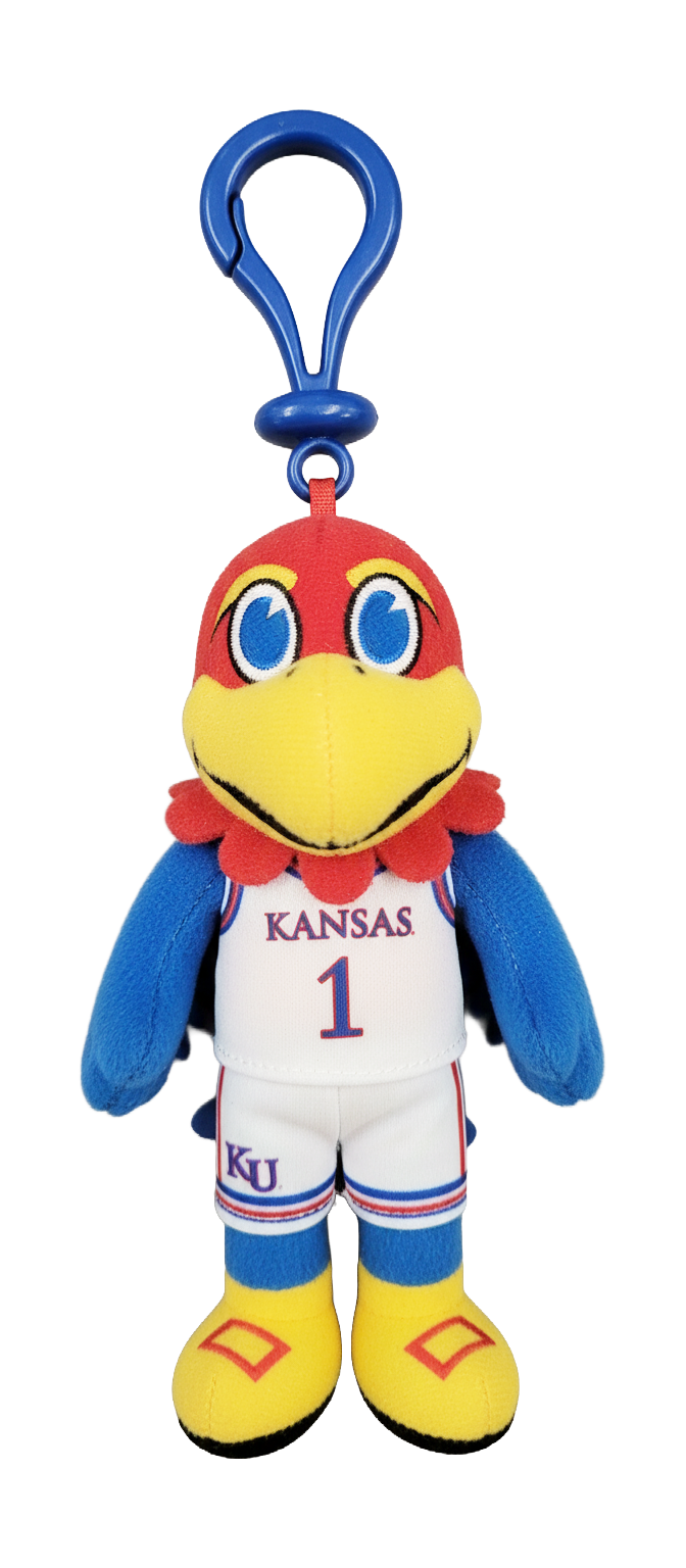 Kansas Jayhawk bag charm