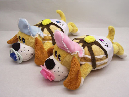 "Maple" the 11in Valentines Day Baby Cakes Girl Pup Plush