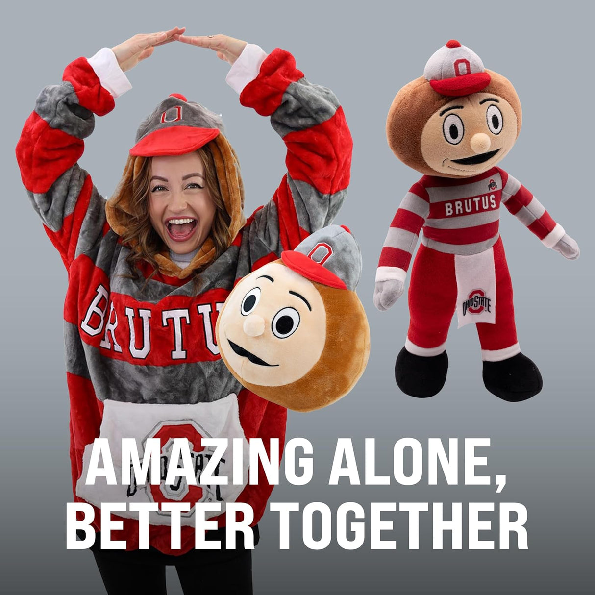 Ohio State University Brutus 14 Inch Plush Figure