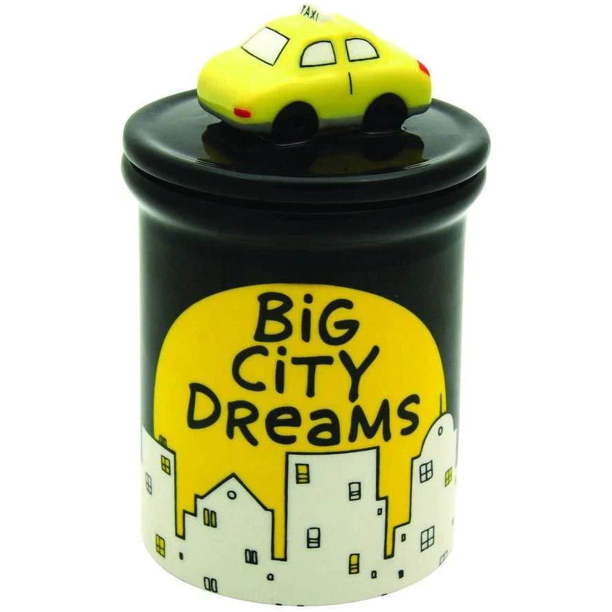 Enesco Our Name Is Mud by Lorrie Veasey Big City Dreams Jar, 6-Inch