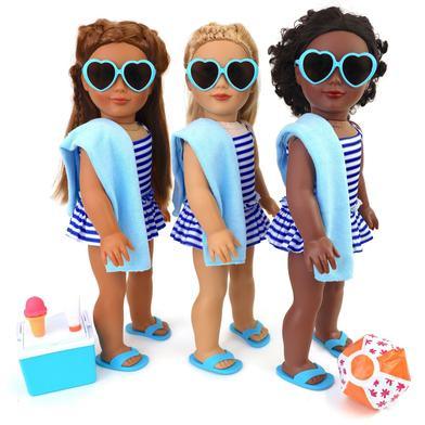 Playtime by Eimmie Playtime Pack Summertime 18 Inch Dolls - OrangeOnions Wholesale