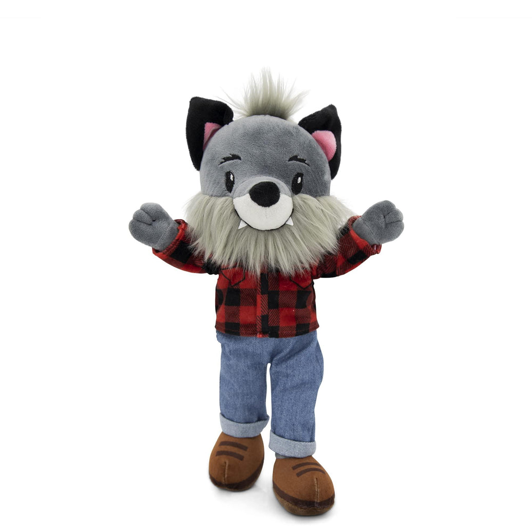 Sharewood Forest Friends 14 Inch Rag Doll Walter the Wolf - OrangeOnions Wholesale
