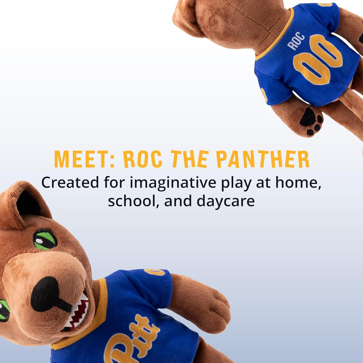 University of Pittsburgh Roc The Panther 14” Plush Figure