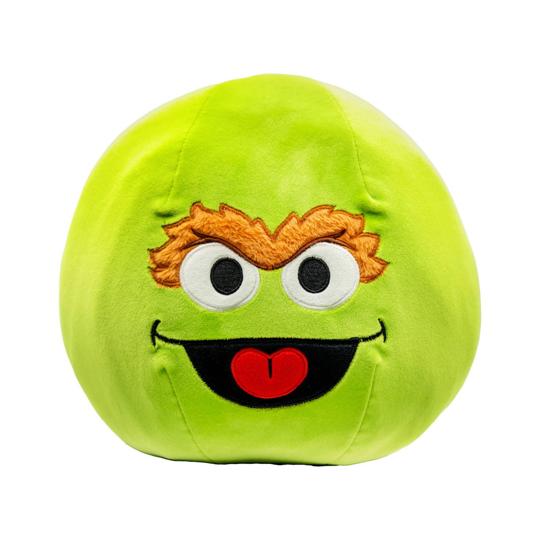 Oscar the Grouch Sesame Street Blanket Hoodie Plushie Pillow