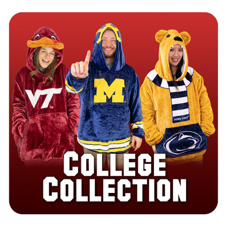 College Mascot Stuffed Animals & College Hoodie Collection