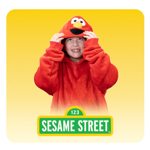 Sesame Street Blanket Hoodie Snugibles – Wholesale Collection