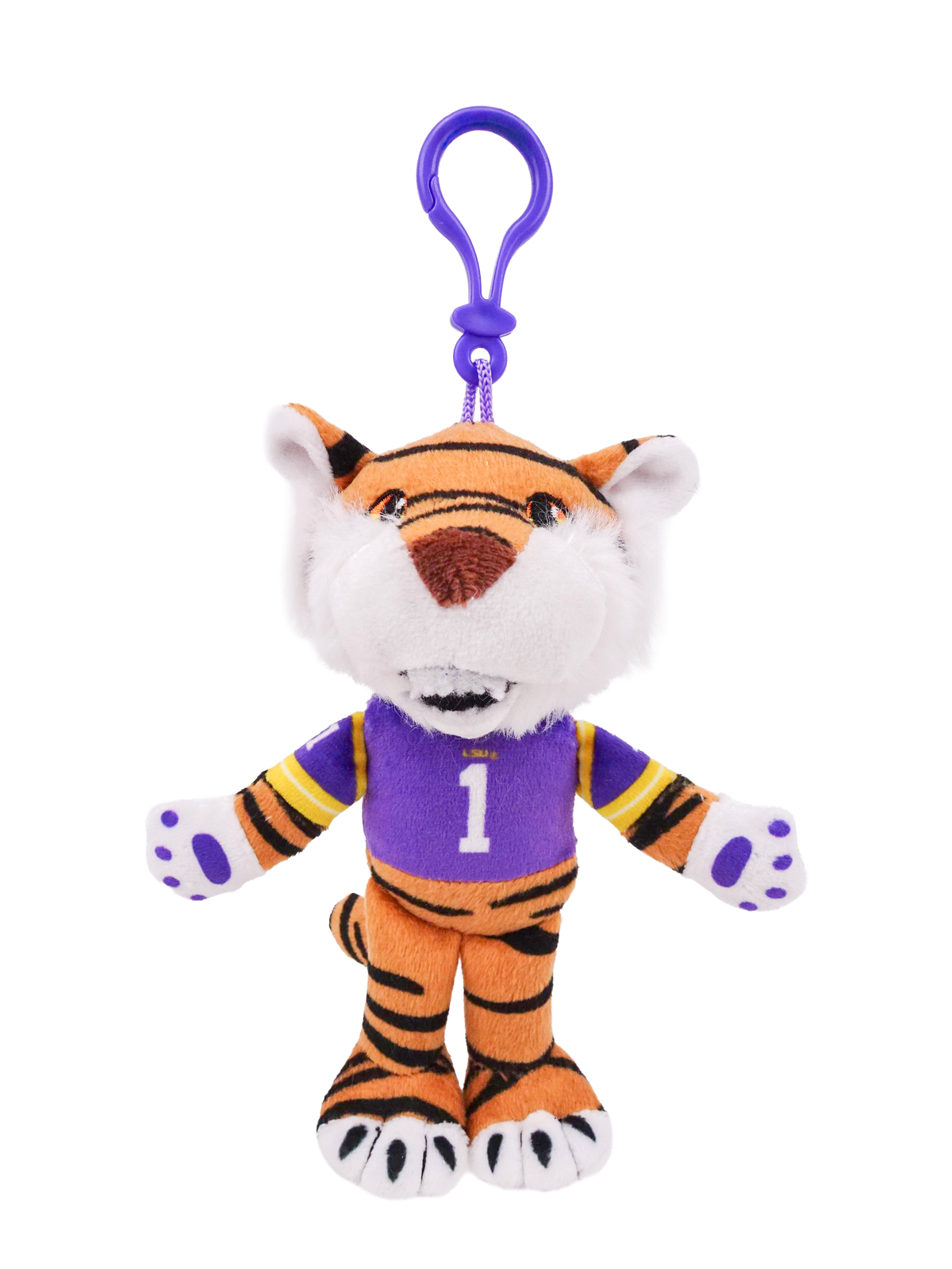 LSU Mike the Tiger Bag Clip