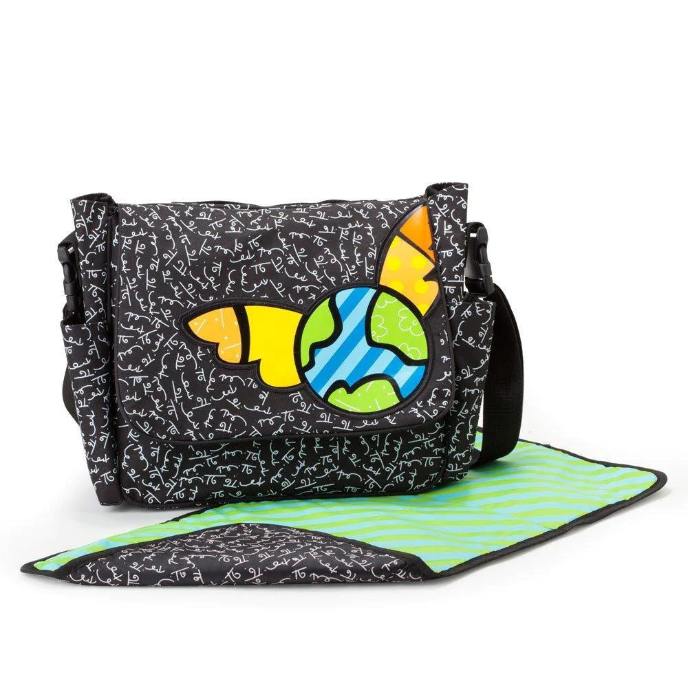 10.5in Baby Britto Bebe From Enesco Diaper Messenger Bag by Gund