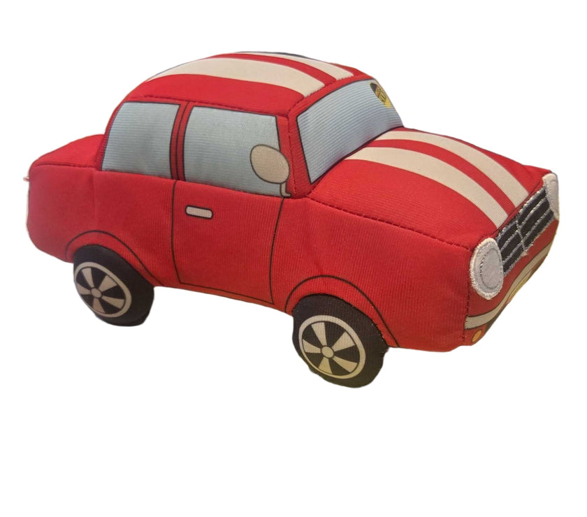 MECUM PLUSH CAR & RED/WHITE