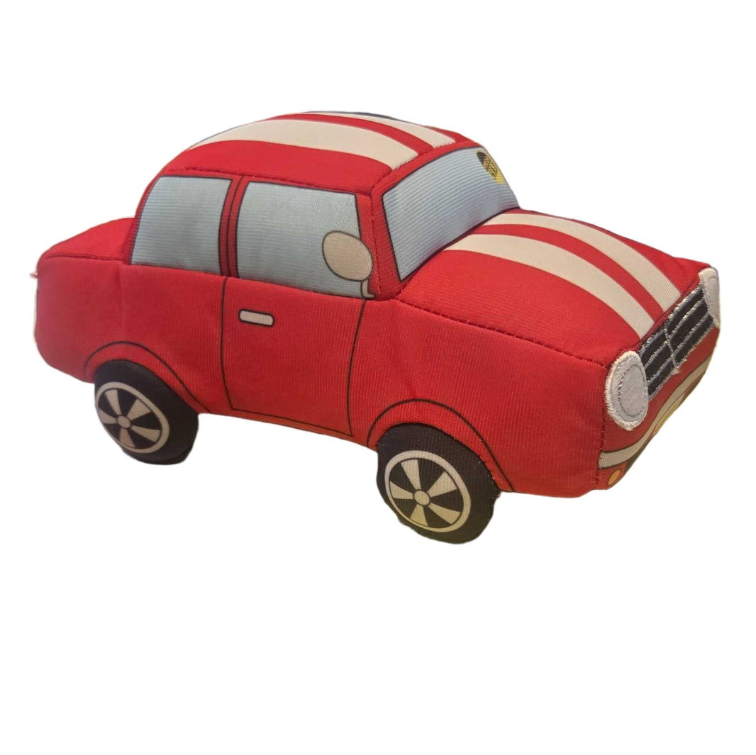 MECUM PLUSH CAR & RED/WHITE