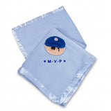 29in Blue Babyville Slugger Blanket by North American Bear Company