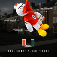 University of Miami Sebastian The Ibis 14 Inch Plush Figure "Wholesale"