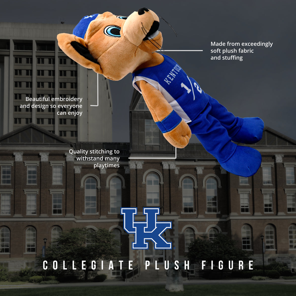 University of Kentucky Scratch 14 Inch Plush Figure