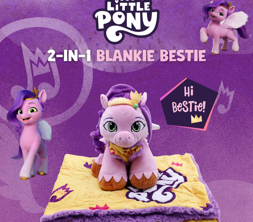 Hasbro | My Little Pony Pipp Blankie Bestie 2-in-1 Blanket & Stuffed Animal