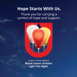 Pawley Blood Cancer Bear Bag Clip