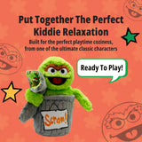 Sesame Street | Oscar The Grouch Blankie Bestie 2-in-1 Blanket & Plush