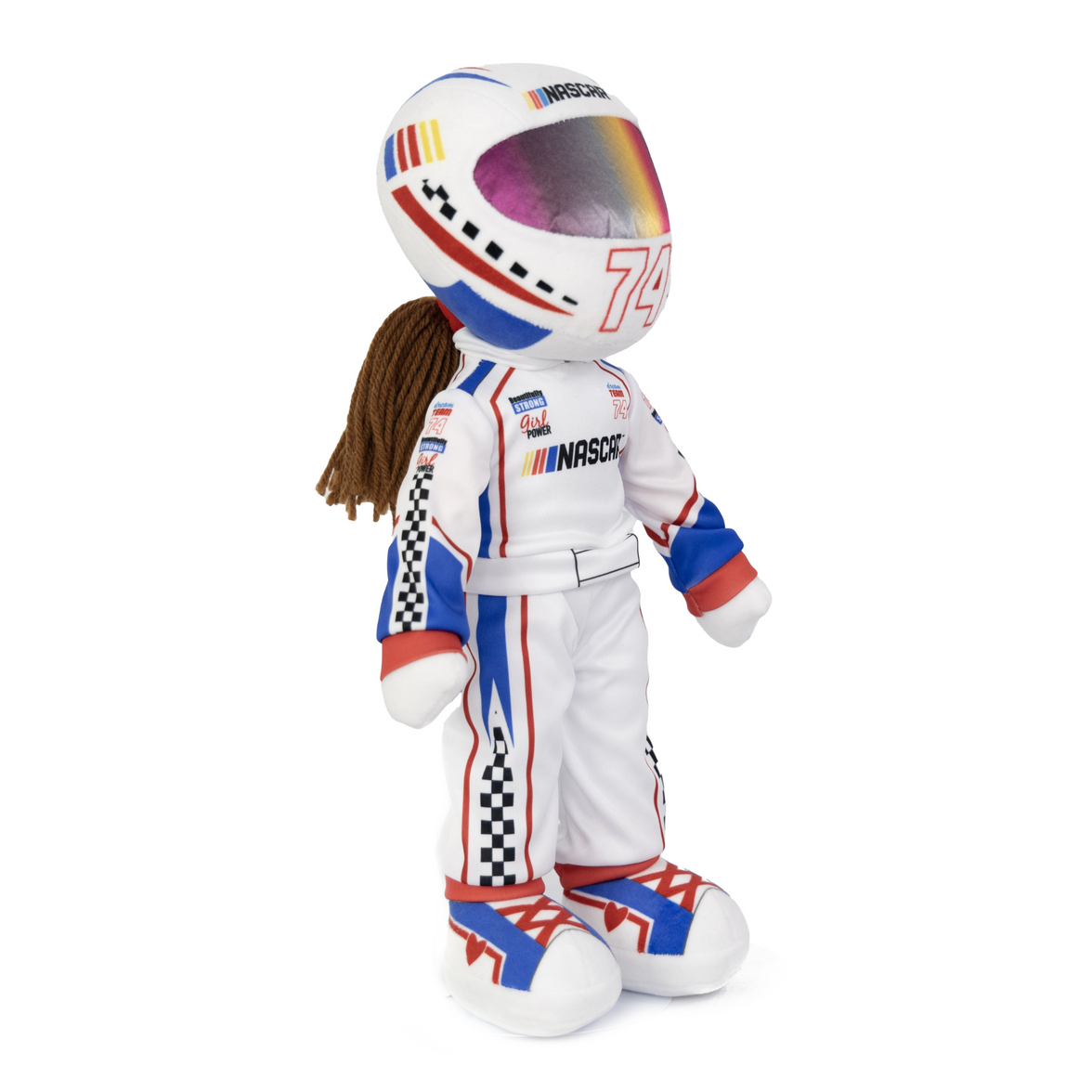 NASCAR | Sally Speedster Racecar Driver 14" Plush Figure