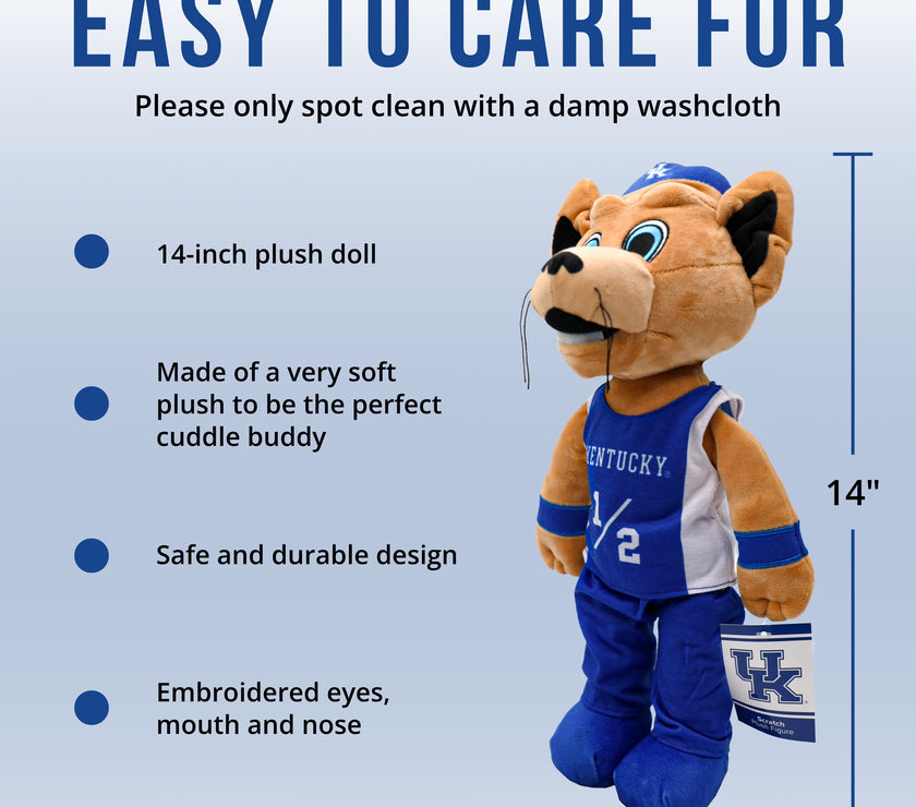 University of Kentucky Scratch 14 Inch Plush Figure
