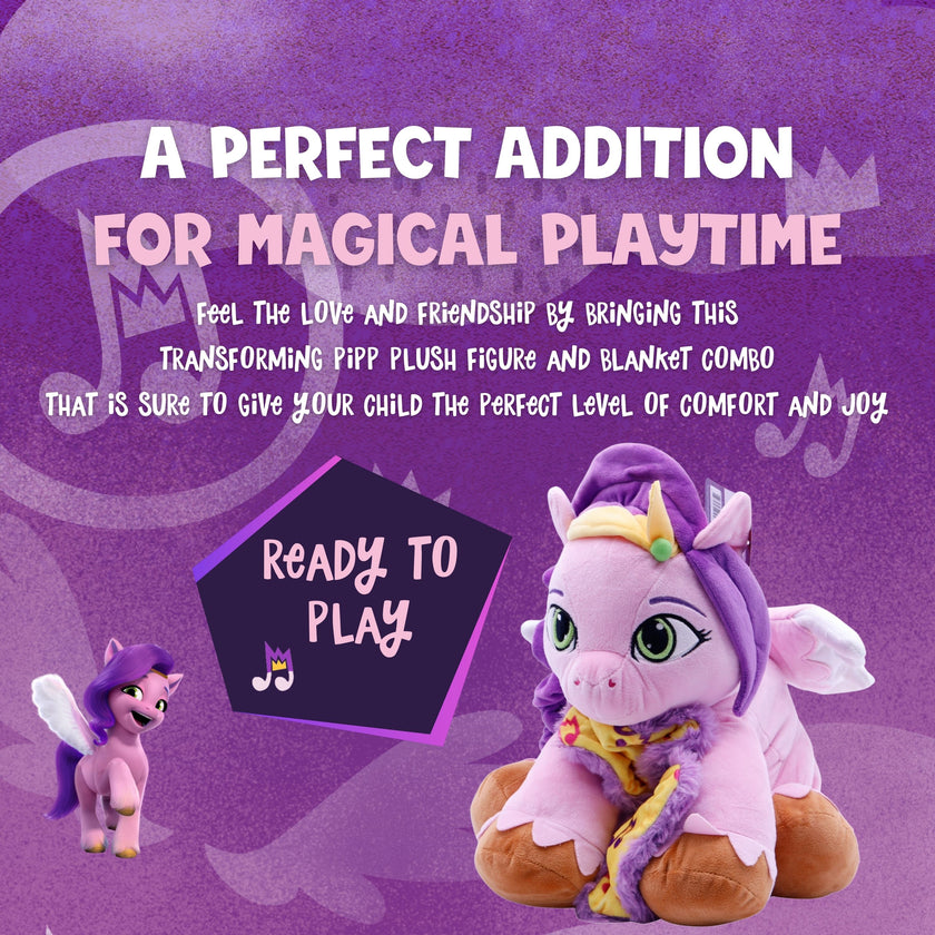 Hasbro | My Little Pony Pipp Blankie Bestie 2-in-1 Blanket & Stuffed Animal