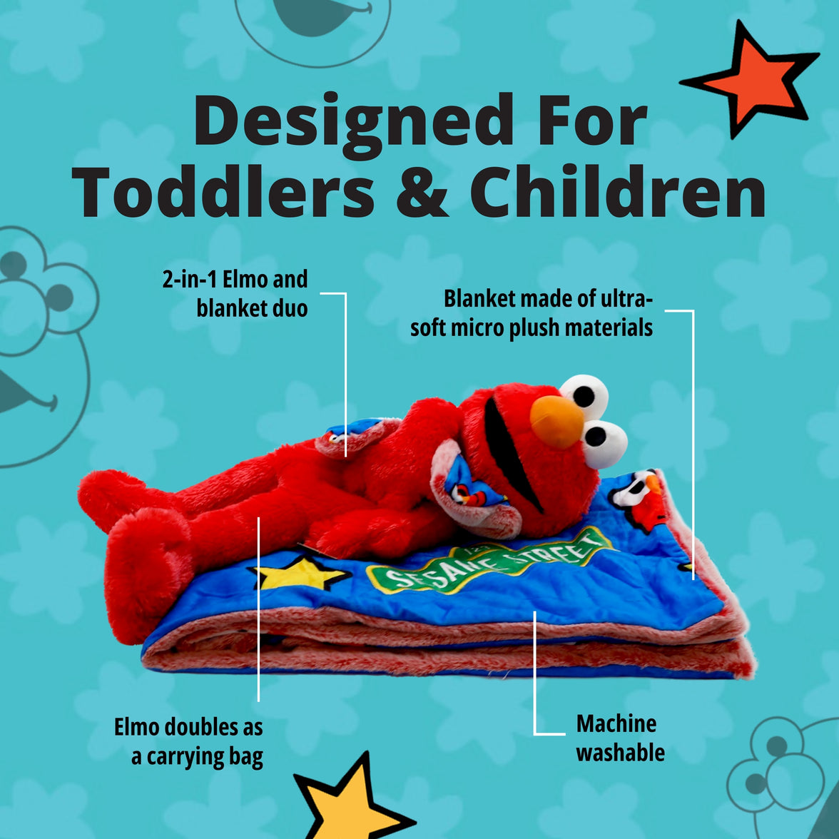 Sesame Street | Elmo Blankie Bestie