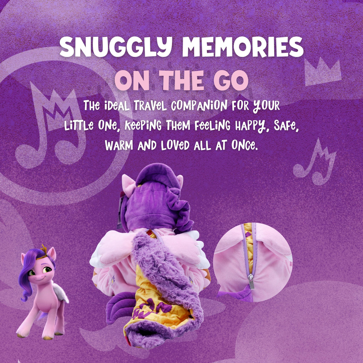 Hasbro | My Little Pony Pipp Blankie Bestie 2-in-1 Blanket & Stuffed Animal