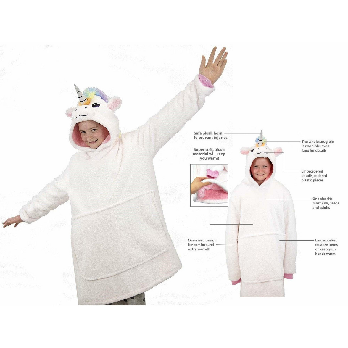 Unicorn Blanket Hoodie