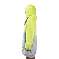 Sesame Street | Oscar the Grouch Adult Snugible 2-in-1 Blanket Hoodie & Pillow