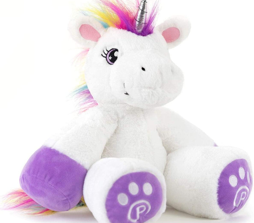 Poppy the Unicorn | 14" Stuffed Animal with Matching Bags