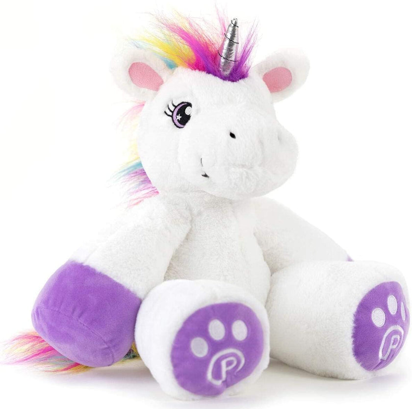 Poppy the Unicorn | 14" Stuffed Animal with Matching Bags