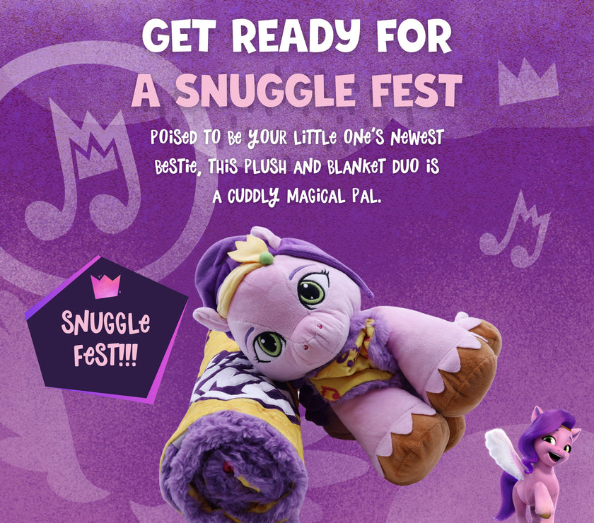 Hasbro | My Little Pony Pipp Blankie Bestie 2-in-1 Blanket & Stuffed Animal