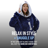 Penn State University Helmet Snugible 2-in-1 Blanket Hoodie & Pillow