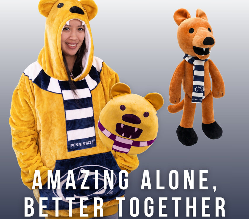 Penn State University Nittany Lion 14 Inch Plush Figure "Wholesale"
