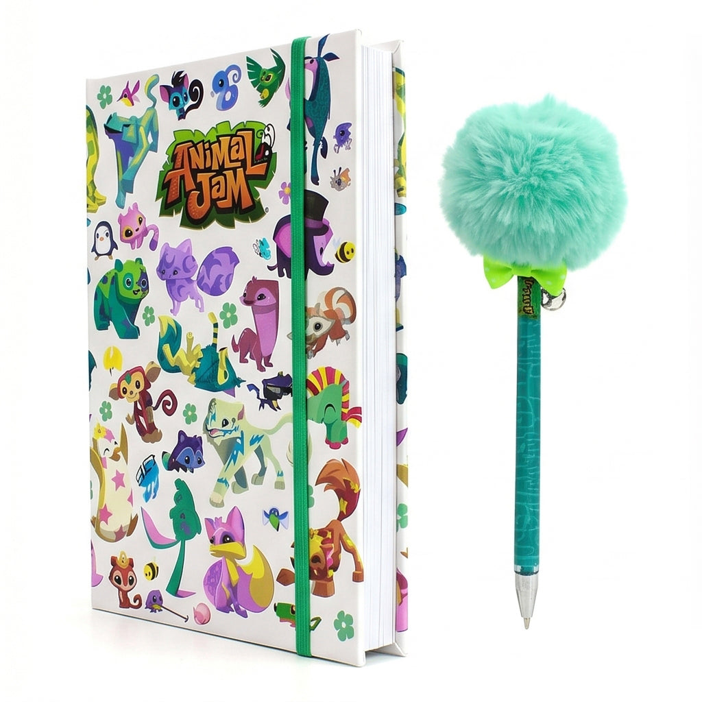 Animal Jam Notebook and Pen